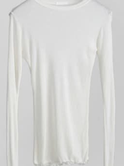 High Quality Plain T Shirt Women Elastic Basic T-shirts Female Casual Tops Long Sleeve Sexy Thin T-shirt see through