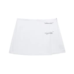 HXAO Bow Two Piece Set Backless Halter Women Top And Mid Waist Lady Skirt New In 2024 Summer Fashion Casual Office Lady Set