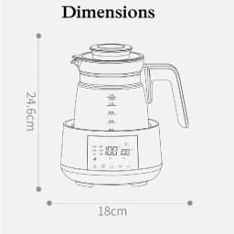 1.2L Constant Temperature Pot 24 Hours Hot Water Keep Warm Smart Insulation Pot Baby Brewing Milk Powder Electric Kettle