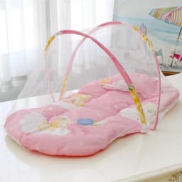 New Mosquito Net with Cushion for Baby Household Installation Free Foldable Protectors Bedroom Sleeping Breathable Bed Tent Home