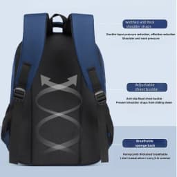 Children's Waterproof Schoolbag. Large Capacity, Good Feel, and Waterproof Function. Suitable for Teenage Boys/Girls. Breathable