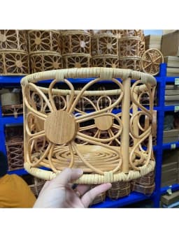 Newborn Photography Props Rattan Vintage Handmade Baby Shooting Bed Wood Bamboo Bench Bed Basket Furniture Baby Photoshoot Prop