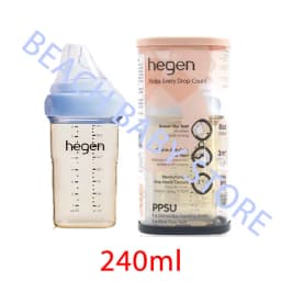 Hegen Baby Bottles Original Bottle PPSU Gift Box With Storage Lid Pacifier Water Bottle for Children Baby Items Free Shipping