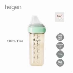 Hegen Baby Bottles Original Bottle PPSU Gift Box With Storage Lid Pacifier Water Bottle for Children Baby Items Free Shipping