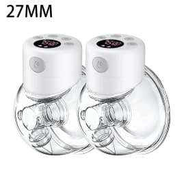 BornBL S12 Double / Single Electric Breast Pumps, Hands-free Poratable Mom Milk Puller Pump, Slient Breastfeeding Pump for Baby