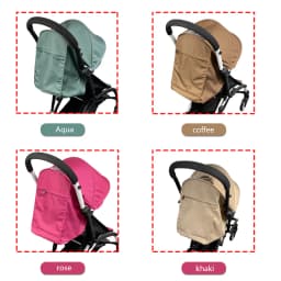 175 Stroller Accessories Canopy Cover Seat Cushion Compatible With Babyzen YOYO Cover Seat Mattress With Back Zipper Pocket