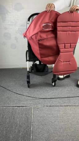 175 Stroller Accessories Canopy Cover Seat Cushion Compatible With Babyzen YOYO Cover Seat Mattress With Back Zipper Pocket