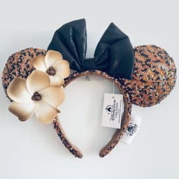 Disney Mickey Ear Headband Plush Sequin Headband For Adult Kids Women Girls Disneyland Cosplay Party Accessories Birthday Gift