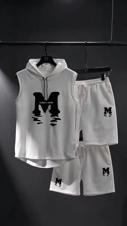 2025 New Men's Summer Sets Casual Breathable 2 Piece T-shirt+Shorts Suit Men Tracksuit Loose Vest Jogging Sleeveless Top Man Set