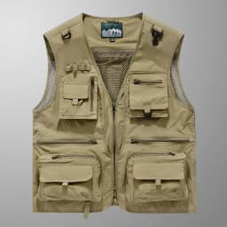 2024 New Spring, Autumn, and Summer Versatile Items in Stock, Fashionable and Trendy Wearing Vests, Men's Wear, Shopping an