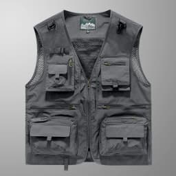 2024 New Spring, Autumn, and Summer Versatile Items in Stock, Fashionable and Trendy Wearing Vests, Men's Wear, Shopping an