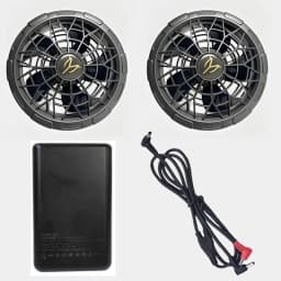 26V Cooling Vest Fan, High Airflow with 5-Speed Control, for Welder Construction Work