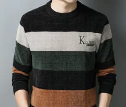 Men's sweater for 2026 autumn pullover style Men's clothing ,For Customized Products, Please Contact Us
