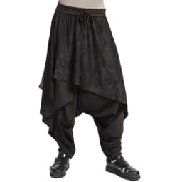 Vintage Trousers Women Men Neutral Loose Culottes y2k Gothic Wide Leg Pants Skirt New Oversize Harajuku Japanese Creative Pants