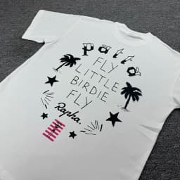 New Arrival Patta Tshirt American Street Style with Palm Tree Star Print Man Short Sleeve Tops