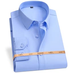 Plus 8XL 7XL 6XL 5XL Bamboo Fiber Shirts For Men Long Sleeve Spring Anti-Wrinkle Formal Soft Casual Stripe Business Social Shirt