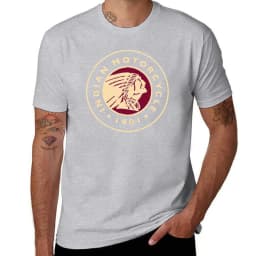 Black Friday Indian Vintage Motorcycle T-Shirt summer top vintage t shirts oversized t shirt men