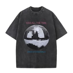 Retro Washed Harry Styles T-shirt Men Women O-Neck Oversized Cotton T Shirt Tops