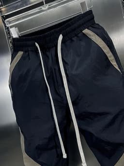 Patchwork Beige White Sweatpants Men Baggy Jogging Pants Spring Summer Casual Sport Harem Ankle-Length Trousers