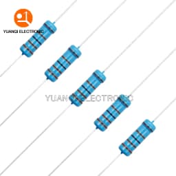 10pcs 3W Metal Film Resistor 1% 1R-2.2M 0.1 0.22 1 120 200 240 510 560 680 1K 3.3K 5.1K 5.6K 7.5K 10K 75K 330K 430K 1M ohms