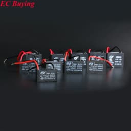 CBB61 Fan Starting Capacitor 1uf / 1.2uf/1.5uf/1.8uf/2uf/2.2uf/2.5uf/2.7uf/3uf/3.5uf/4uf/4.5uf/5uf/6uf/7uf/8uf Ceiling Fan Range