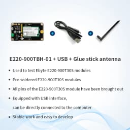 LLCC68 LoRa Module CDEBYTE E220 UART Series Module 433/868/915Mhz 22/30dBm Long Range WOR Transmitter Receiver