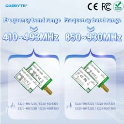LLCC68 LoRa Module CDEBYTE E220 UART Series Module 433/868/915Mhz 22/30dBm Long Range WOR Transmitter Receiver