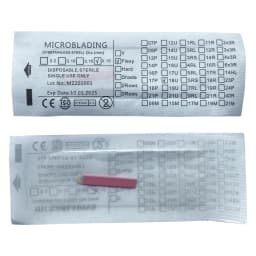 Nano Microblading Needles 0.15MM Tattoo Eyebrow Blades Microblade Embroidery Agulha Nanoneedles For 3D Hair Strokes 50PCS