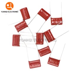 10pcs 63V 100V 250V 400V 450V 630V 2000V 103J 104J 105J 155J 223J 224J 225J 334J 474J 475J CBB Polypropylene Film Capacitor