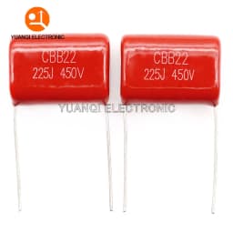 10pcs 63V 100V 250V 400V 450V 630V 2000V 103J 104J 105J 155J 223J 224J 225J 334J 474J 475J CBB Polypropylene Film Capacitor