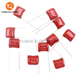 10pcs 63V 100V 250V 400V 450V 630V 2000V 103J 104J 105J 155J 223J 224J 225J 334J 474J 475J CBB Polypropylene Film Capacitor