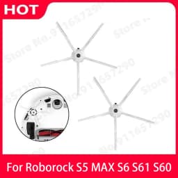 Roborock Side Brush Spare Kits With 5 Arms Cleaning Brushes Fit for Roborock S7 S7MAX S50 S6 & S5 Max S6max VS4 E4