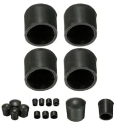 4Pcs/Set Non-slip Rubber Feet Chair Pads Anti Scratch Furniture Legs Table Feet Caps Floor Protector Rubber Legs for Furniture