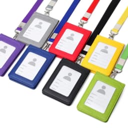 Card Holder Neck Strap with Lanyard Badge Holder Staff ID Card Bus ID Holders Stationary Papelaria Office Card Holder Supplies