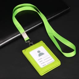 Card Holder Neck Strap with Lanyard Badge Holder Staff ID Card Bus ID Holders Stationary Papelaria Office Card Holder Supplies