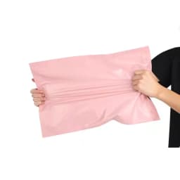 50Pcs Pink Courier Mailer Bags Packaging Poly Package Plastic Self-Adhesive Mailing Express Bag Envelope Postal Pouch Mailing