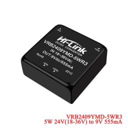 DC-DC 20W/10W/5W Isolated Regulated Power Supply Module 48V/24V/12V to 3.3V/5V/9V/12V/15V/24V URB4812YMD VRB1205YMD URB2412YMD
