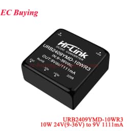 DC-DC 20W/10W/5W Isolated Regulated Power Supply Module 48V/24V/12V to 3.3V/5V/9V/12V/15V/24V URB4812YMD VRB1205YMD URB2412YMD
