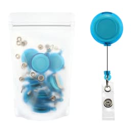 5pcs/lot Retractable Badge Reels with Belt Chest Pocket Clip for Staff Nurses Doctors Name ID Tag Pass Access Card Badge Holder