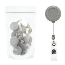 5pcs/lot Retractable Badge Reels with Belt Chest Pocket Clip for Staff Nurses Doctors Name ID Tag Pass Access Card Badge Holder