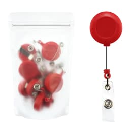 5pcs/lot Retractable Badge Reels with Belt Chest Pocket Clip for Staff Nurses Doctors Name ID Tag Pass Access Card Badge Holder