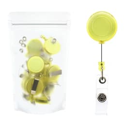 5pcs/lot Retractable Badge Reels with Belt Chest Pocket Clip for Staff Nurses Doctors Name ID Tag Pass Access Card Badge Holder