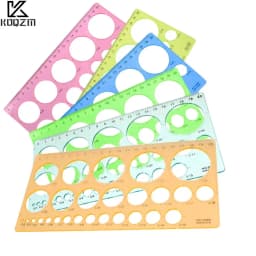 Creative DIY Quilling Ruler Rulers Tool Circle Size Template Kit Origami Paper Craft Quilled Craft Suppliers Random Color