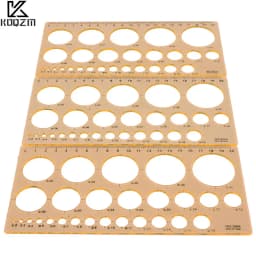 Creative DIY Quilling Ruler Rulers Tool Circle Size Template Kit Origami Paper Craft Quilled Craft Suppliers Random Color