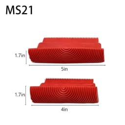 6Pcs 7 Inch Graining Painting Tool Wood Texture Paint Roller Wood Pattern Tools For Wall Room Art Wood Grain Tool Set