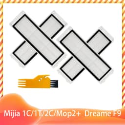 For Xiaomi Mijia 1C 1T 2C Mop 2 Pro + STYTJ01ZHM STYTJ03ZHM SKV4093GL SKV4073CN XMSTJQR2C Dreame F9 Filter Main Side Brush Mop