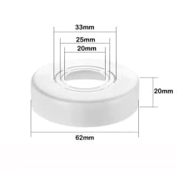 New Useful ABS Shower Kitchen Faucet Cover Adjustable Plating Faucet Decorative Cover Wall Flange Kitchen Tap Accessories Shower