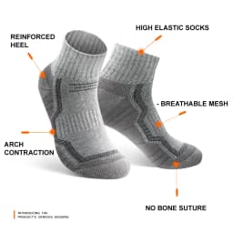 WRELS Merino Wool Thermal Socks Winter Warm Ski Hiking Snowboarding Climbing Compression Sports Socks Thick Merino Wool Socks