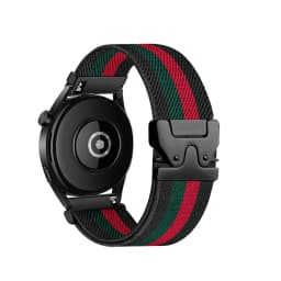 18/20/22mm Quick Release Nylon Loop for Samsung Watch 7 Band Parachute buckle Elastic Strap for Garmin Watch/Huawei GT Watch