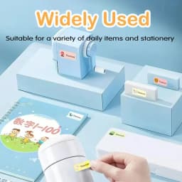 Custom Hebrew Waterproof Self-adhesive Baby Name Sticker Personalized Kids School Label Kindergarten Stationery Tag